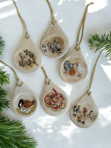 12 Days of Christmas Ornaments