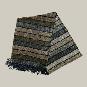 Horizontal Stripe Chenille Muffler