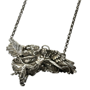 Small Flying Angel Pendant