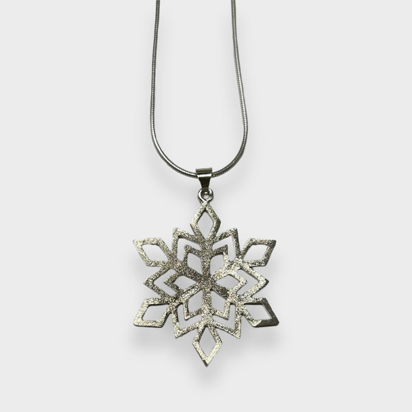 Sterling Snowflake 9