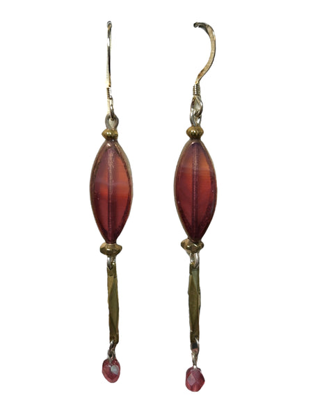 Double Drop Beaded Earring