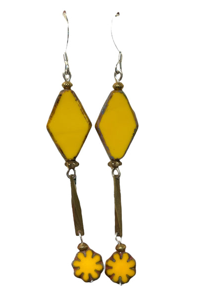 Double Drop Beaded Earring