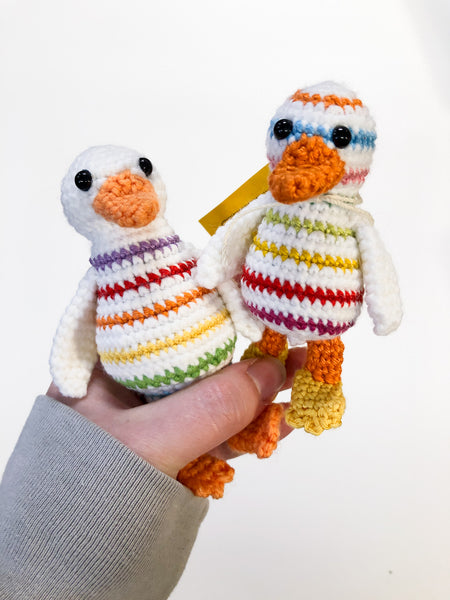 Crocheted Duckling