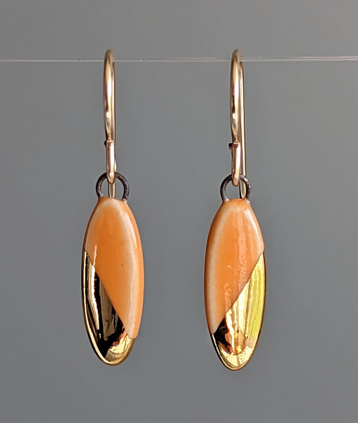 Oval Dangle Earrings