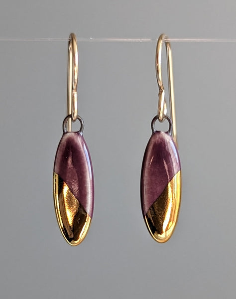 Oval Dangle Earrings