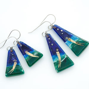 Medium Triangle Earrings