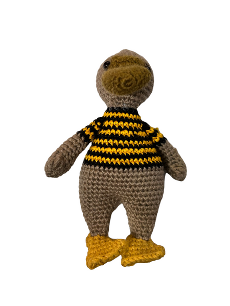 Crocheted Duckling